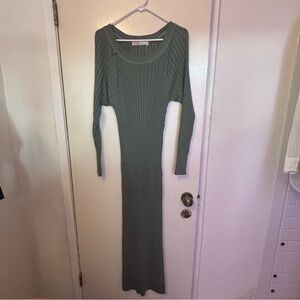 Free People Sage Long Sleeve Dress